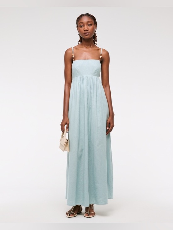 Abercrombie & Fitch Dresses & Skirts - 🏷️ SOLD Abercrombie & Fitch Tie-Back Babydoll Maxi Dress (Large)